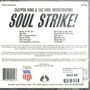 Back View : Calypso King & The Soul Investigators - SOUL STRIKE (CD) - Soul Fire / SFCD01