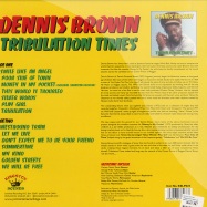 Back View : Dennis Brown - TRIBULATION TIMES (LP) - Kingston Sounds / kslp025