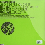 Back View : Fabian Dikof - WHICH SIDE ARE YOU ON? EP - Best Works Records / BWR 14