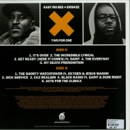 Back View : Easy Mo Bee & Emskee - TWO FOR ONE (LP) - Fresh Pressings / fpi004