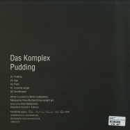 Back View : Das Komplex - PUDDING - Father & Son Records & Tapes / FASRAT 008