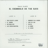Back View : Paulo Olarte - EL ESCANDALO DE TUS OJOS (LP) - Galaktika / GLKLP011