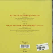 Back View : Morrissey - MY LOVE, I D DO ANYTHING FOR YOU (CLEAR 7 INCH) - BMG / 538363621 / 8152810