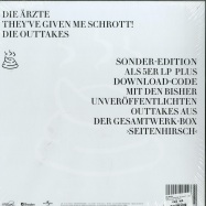 Back View : Die rzte - THEY VE GIVEN ME SCHROTT! - DIE OUTTAKES (5LP) - And More Bears / ALP 12611