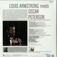Back View : Louis Armstrong & Oscar Peterson - LOUIS ARMSTRONG MEETS OSCAR PETERSON (180G LP) - Jazz Images / 1083078EL1