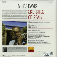 Back View : Miles Davis - SKETCHES OF SPAIN (180G LP) - Jazz Images / 1083099EL1