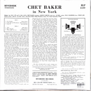 Back View : Chet Baker - IN NEW YORK (180G LP) - Concord Records / 7219767