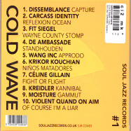 Back View : Various Artists - COLD WAVE 1 (CD) - Soul Jazz / SJRCD483 / 05208412