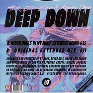 Back View : Alok, Never Dull, Kenny Dope Feat. Ella Eyre & Crystal Waters - DEEP DOWN - High Fashion Italia / MS-517