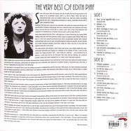 Back View : Edith Piaf - VERY BEST OF (LP) - Not Now / NOTLP290