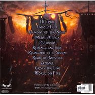 Back View : Mystic Prophecy - HELLRIOT (LTD.BLACK WITH RED SWIRLS LP) (LP) - Roar! Rock Of Angels Records Ike / ROAR2305LPSW