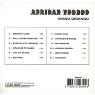 Back View : Manu Dibango - AFRICAN VOODOO (CD) - Diggers Factory-Soul Makossa / SMV6CD