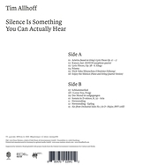 Back View :  Tim Allhoff - SILENCE IS SOMETHING YOU CAN ACTUALLY HEAR (LP) - Neue Meister / 0302941NM