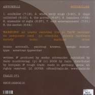 Back View : Antonelli - Soulkiller (2x12) - Italic 071