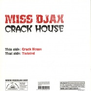 Back View : Miss DJax - CRACK HOUSE (Red Vinyl) - Djax Up Beats / djax373
