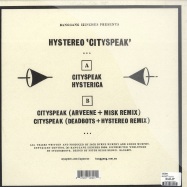 Back View : Hystereo - CITYSPEAK - Bang Gang / bang0276