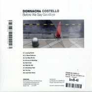 Back View : Donnacha Costello - BEFORE WE SAY GOODBYE (CD) - Pokerflat / PFRCD25