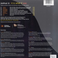 Back View : Joshua Iz - IT IZ WHAT IT WAS (2X12) - Vizual Records / vizltd001v