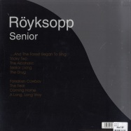 Back View : Royksopp - SENIOR (LP) - Wall Of Sound / wos080lp