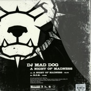 Back View : DJ Mad Dog - A NIGHT OF MADNESS / BOB - Traxform Rec / Trax0089