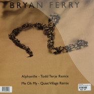 Back View : Bryan Ferry - ALPHAVILLE / ME OH MY (TODD TERJE & QUIET VILLAGE RMXS) - The Vinyl Factory / VF030 / 9389089