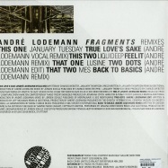 Back View : Andre Lodemann / Various Artists - FRAGMENTS REMIXES - Best Works Records / BWR LP 01B