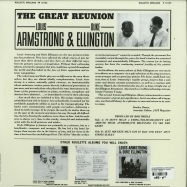 Back View : Louis Armstrong & Duke Ellington - THE GREAT REUNION (180G LP) - Parlophone / 3856063