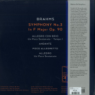 Back View : Brahms - 3RD SYMPHONY (LP+MP3) - Edit.Futurum / OPUS3