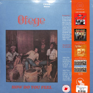 Back View : Ofege - HOW DO YOU FEEL (180G LP) - Tidal Waves Music / TWM046 / 00139009