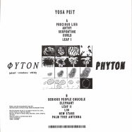 Back View : Yosa Peit - PHYTON (LP) - Tax Free Records / TAX12008