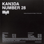 Back View : Kan3da - NUMBER 28 (IN TRIBUTE TO AKIRA) (GREEN VINYL) - Electro Records / ER020