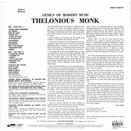 Back View :  Thelonius Monk - GENIUS OF MODERN MUSIC (LP) - Blue Note / 4535336