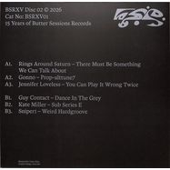Back View : Various Artists - 15 YEARS OF BUTTER SESSIONS - DISC TWO - Butter Sessions / BSRXV02
