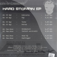 Back View : DJ Ogi & Max.Dose - HARDSTOMP IN EP (2X12) - HUT06 / Ex-Fusion 06