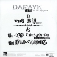 Back View : Dapayk Solo - THE LITTLE THINGS YOU DO (INCL NIKO SCHWIND REMIX) - Stil Vor Talent / SVT041
