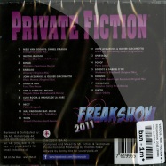 Back View : Various / Mr. Friction & Teknopunx - FREAKSHOW 2011 (2XCD) - TBA / tba9860-2