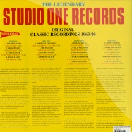 Back View : Various Artists - The Legendary Studio One Records - Original Classic Recordings 1963-1980 (2LP) - Soul Jazz / 05960871