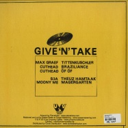 Back View : Various Artists - GIVE N TAKE - Uncanny Valley / UVGnT01