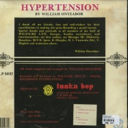 Back View : William Onyeabor - HYPERTENSION (LP) - Luaka Bop / lblp5037 / 05119271