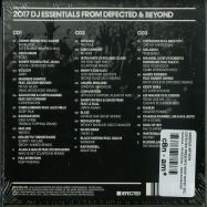 Back View : Various Artists - DEFECTED PRESENTS MOST RATED 2017 (3XCD) - Defected / RATED25CD / 826194340520