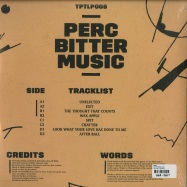 Back View : Perc - BITTER MUSIC (2X12 LP) - Perc Trax / TPTLP008