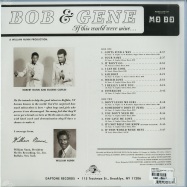 Back View : Bob & Gene - IF THIS WORLD WERE MINE... (LP + MP3) - Daptone / DAP047-1