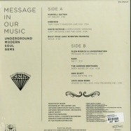 Back View : Various Artists - MESSAGE IN OUR MUSIC - Sol Discos / SOL1004