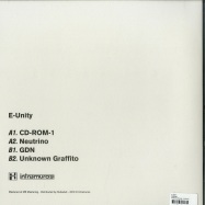 Back View : E-Unity - CD-ROM-1 - Intramuros Records / INTRA003