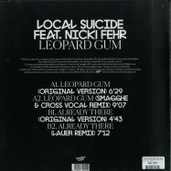 Back View : Local Suicide Feat. Nicki Fehr - LEOPARD GUM (SMAGGHE & CROSS, LAUER REMIX) - Lumiere Noire / LN022