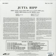 Back View : Jutta Hipp & Zoot Sims - JUTTA HIPP WITH ZOOT SIMS (180G LP) - Blue Note / 1530 / 0802771