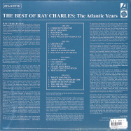 Back View : Ray Charles - THE BEST OF RAY CHARLES:THE ATLANTIC YEARS (white 2LP) - Rhino / 0349784522