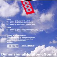 Back View : D.H.S (Dimensional Holofonic Sound) - THE HOUSE OF GOD - Groovin / GR-1299