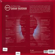 Back View : Sarah Vaughan - GREAT WOMEN OF SONG: SARAH VAUGHAN (LP) - Verve / 5588538