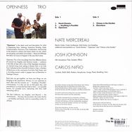 Back View : Mercereau, Nate /Johnson, Josh / Carlos Nino - OPENNESS TRIO (LP) (BLACK, 180G, SINGLE-SLEEVE) - Blue Note / 7582137